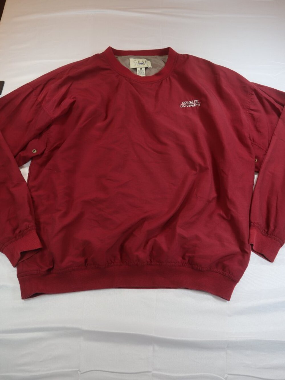 Gear For Sports Colgate University Vintage Men's Windbreaker Red XL Pullover